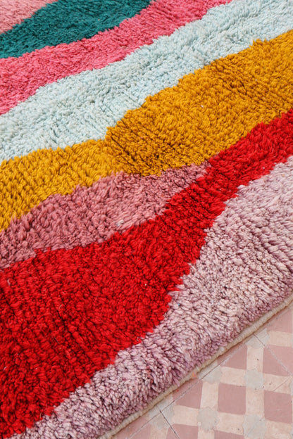 Tapis Berbère coloré « Néda » - Modèle Signature - 250 x 147 cm