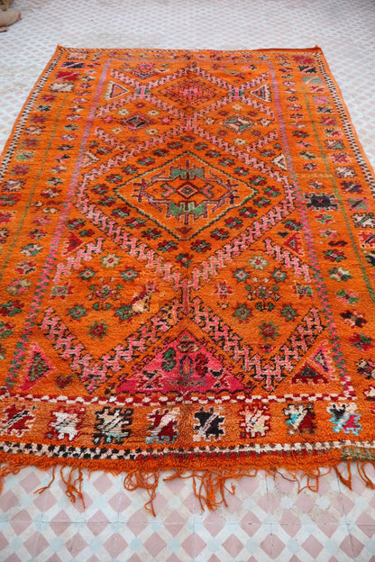 Tapis Berbère Boujaad Antique Orange - 295 x 190 cm Néda