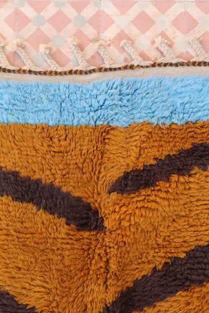 Tapis Berbère coloré «  Funky Tiger » - Les dessins de Néda - 284 x 155 cm Néda
