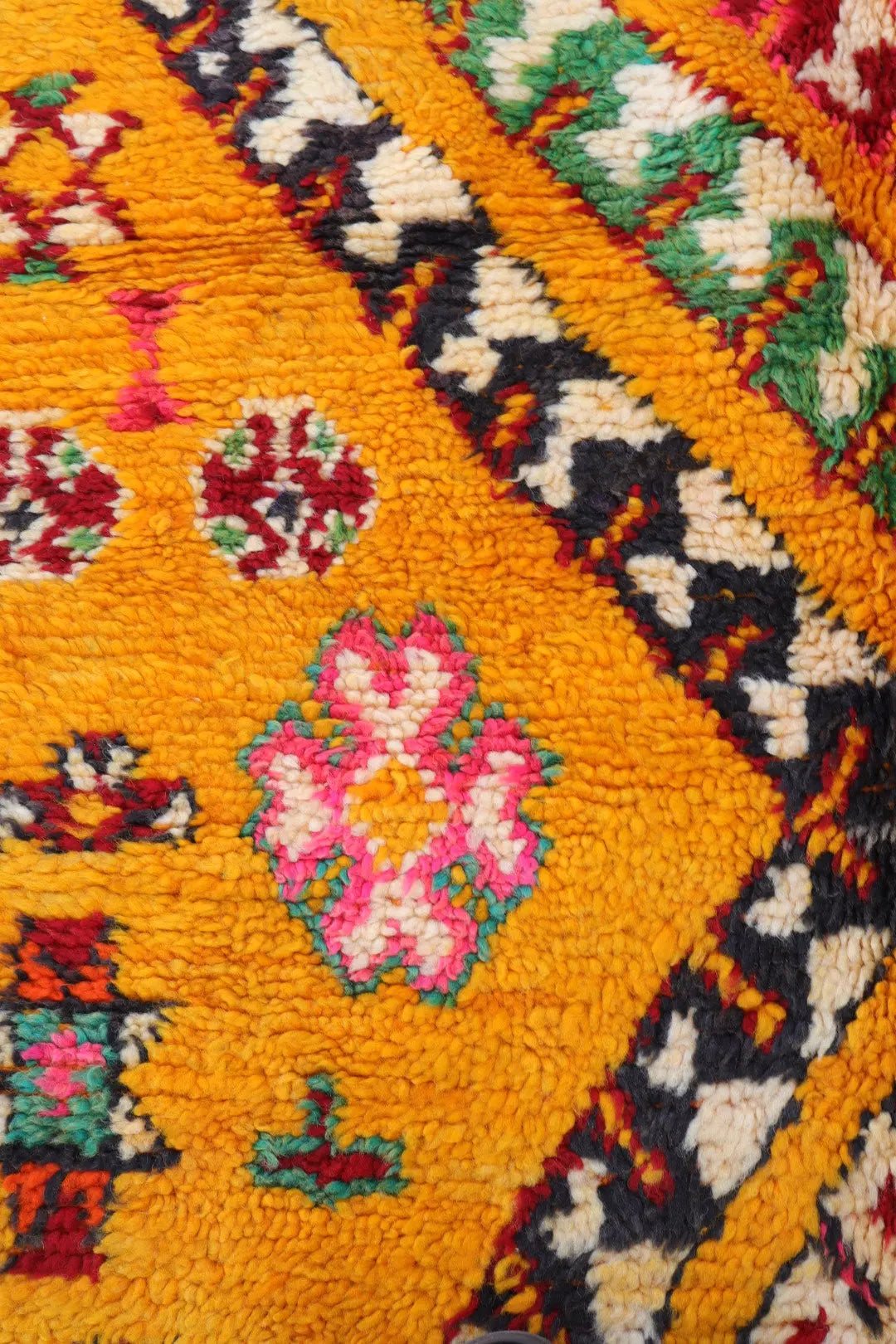 Tapis Berbère Boujaad Antique Orange et Rouge- 280 x 170 cm Néda