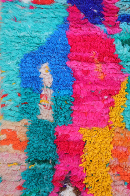 Alfombra Bereber Boujad Colorida Multicolor - 254 x 159 cm Néda