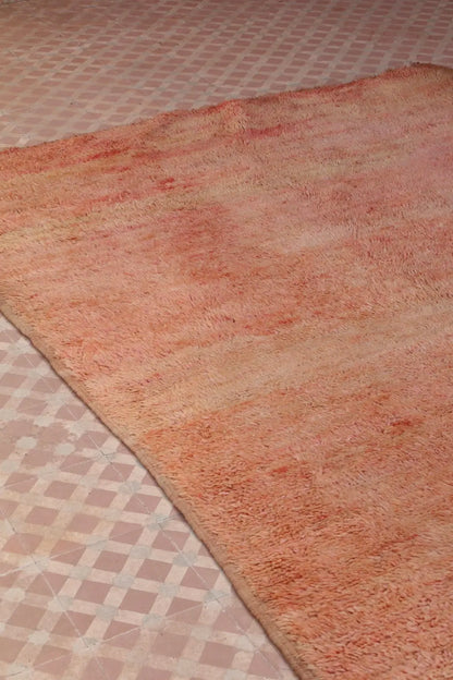 Tapis Berbère Ancien Rose Terracotta - 245 x 162 cm Néda