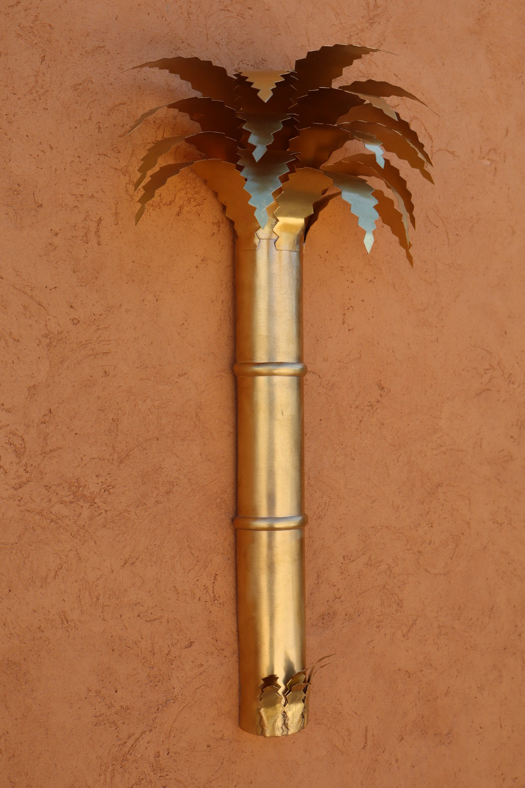 Wall wall in Palm Brass Make-Palm- Palma "