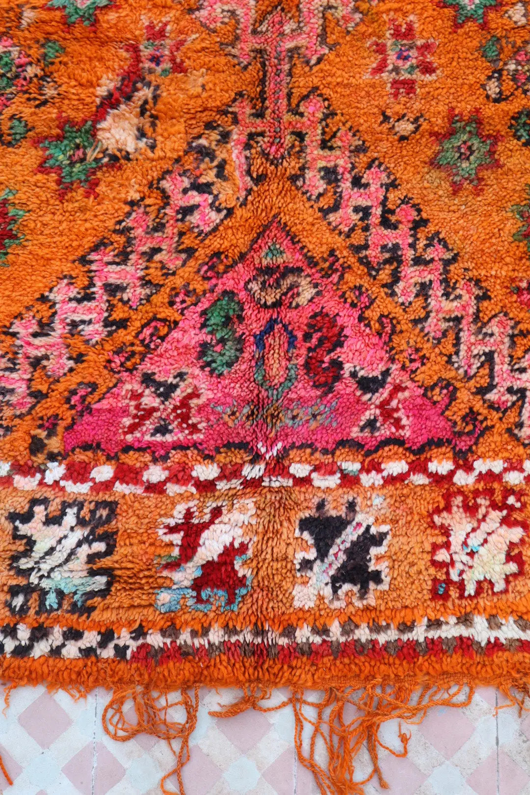 Tapis Berbère Boujaad Antique Orange - 295 x 190 cm Néda