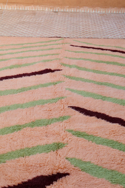 Alfombra bereber colorida « Tiger » - Los dibujos de Néda - Néda