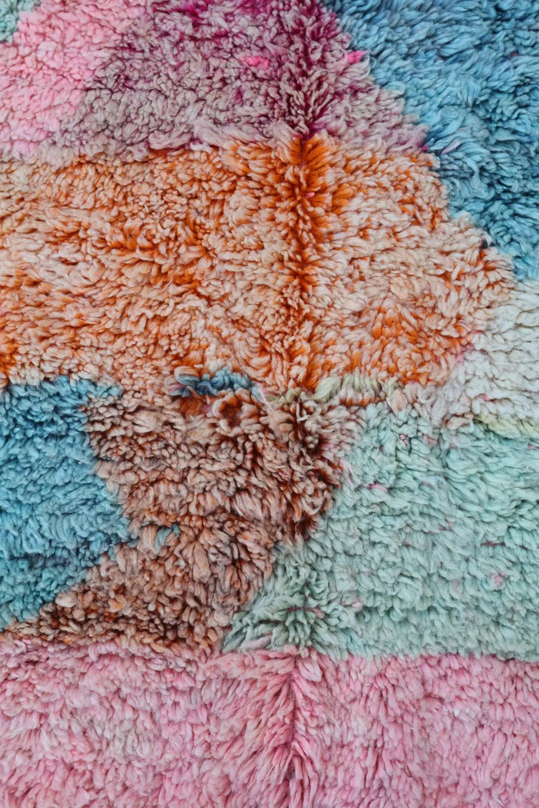 Tappeto Berbero Boujad Colorato Colori Pastello - 249 × 156 cm Néda