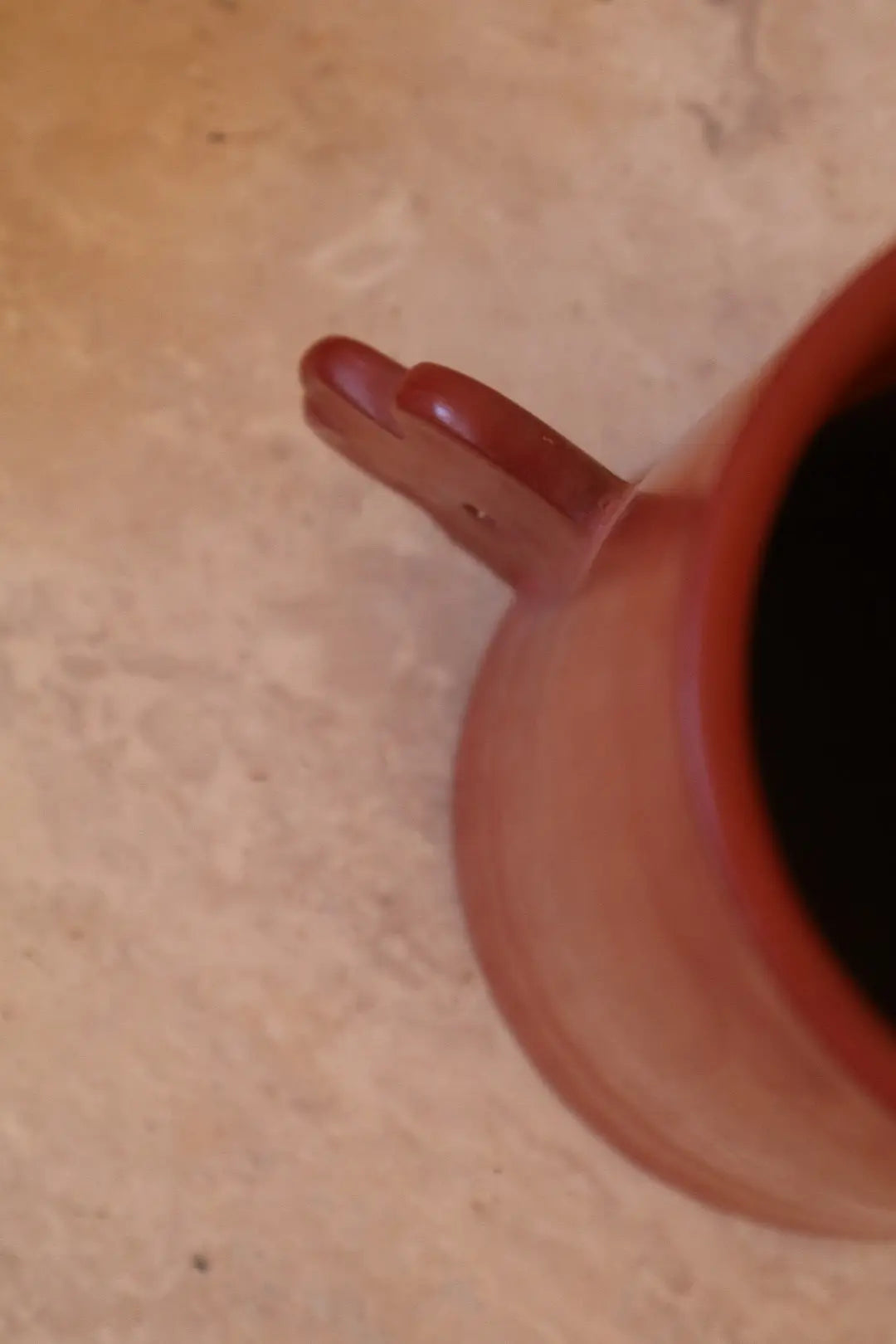 Vase Abstrait en Céramique Fait-Main Fleurs Terracotta Matte - DAISY Néda