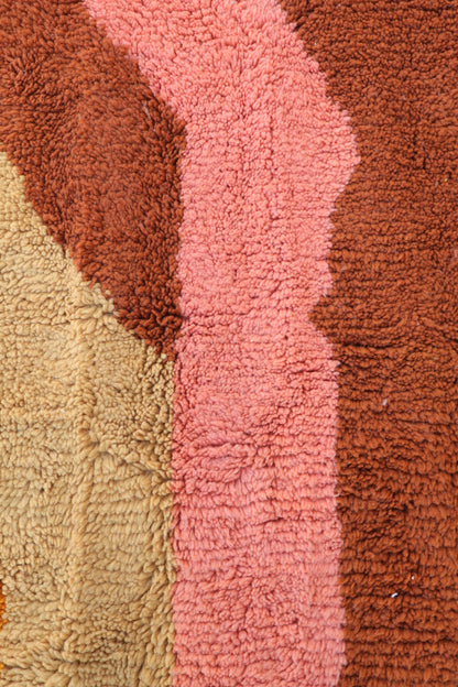 Tapis Berbère Azilal Contemporain Qualité Supérieure - 245 x 132 cm Néda
