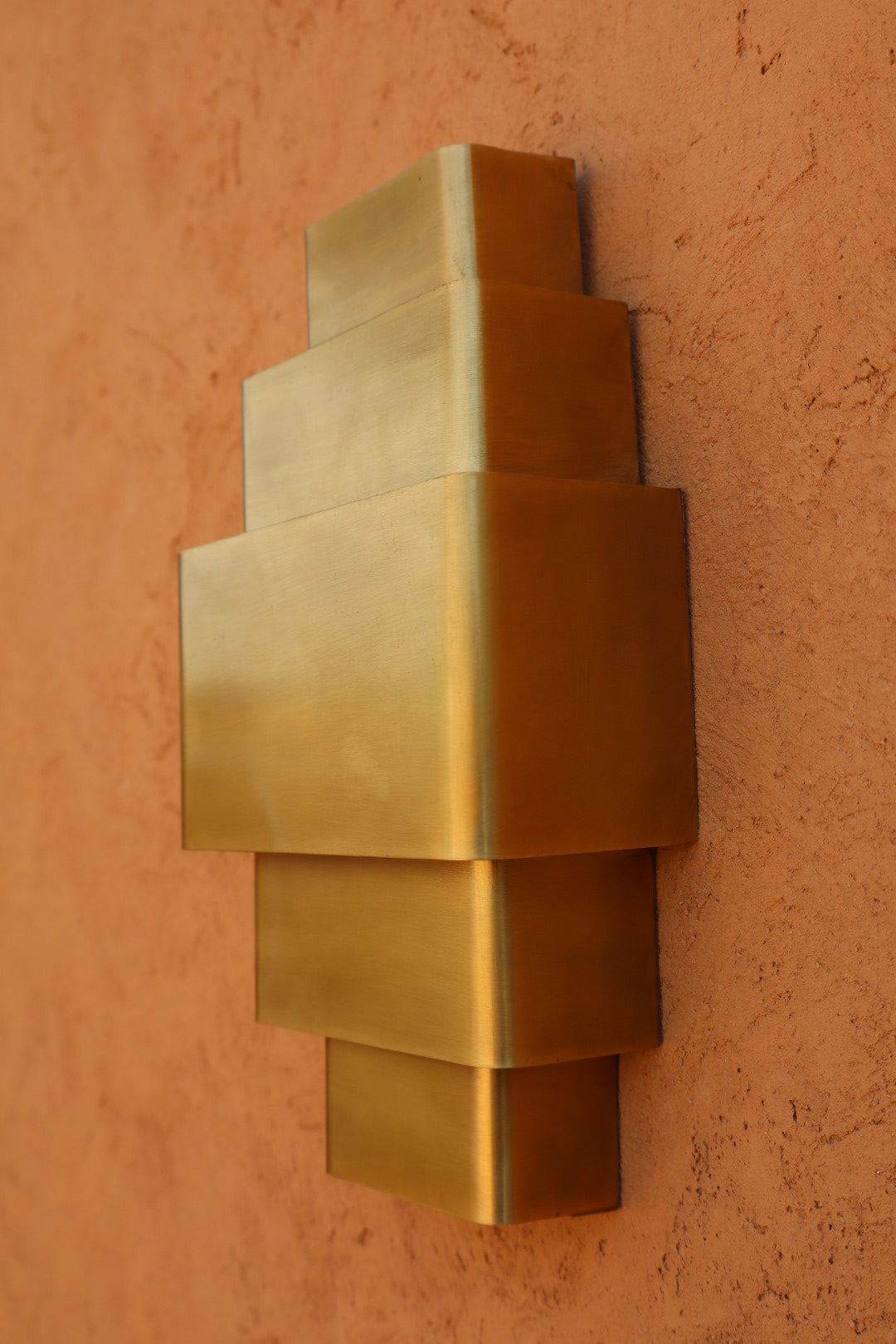 Brass wall lamp - "SOFIA