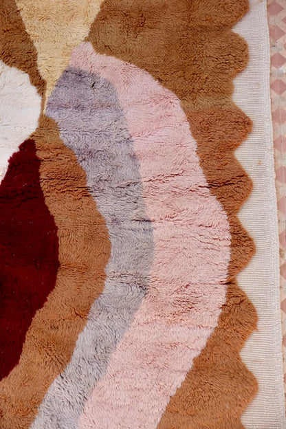 Tapis Berbère Mrirt Coloré Contemporain - 310 x 211 cm Néda