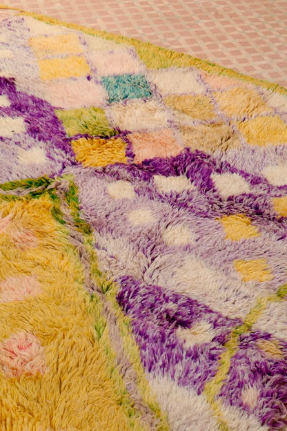 Tapis Berbère Coloré Béni Ouarain Qualité Supérieure - 259 x 176 cm Néda