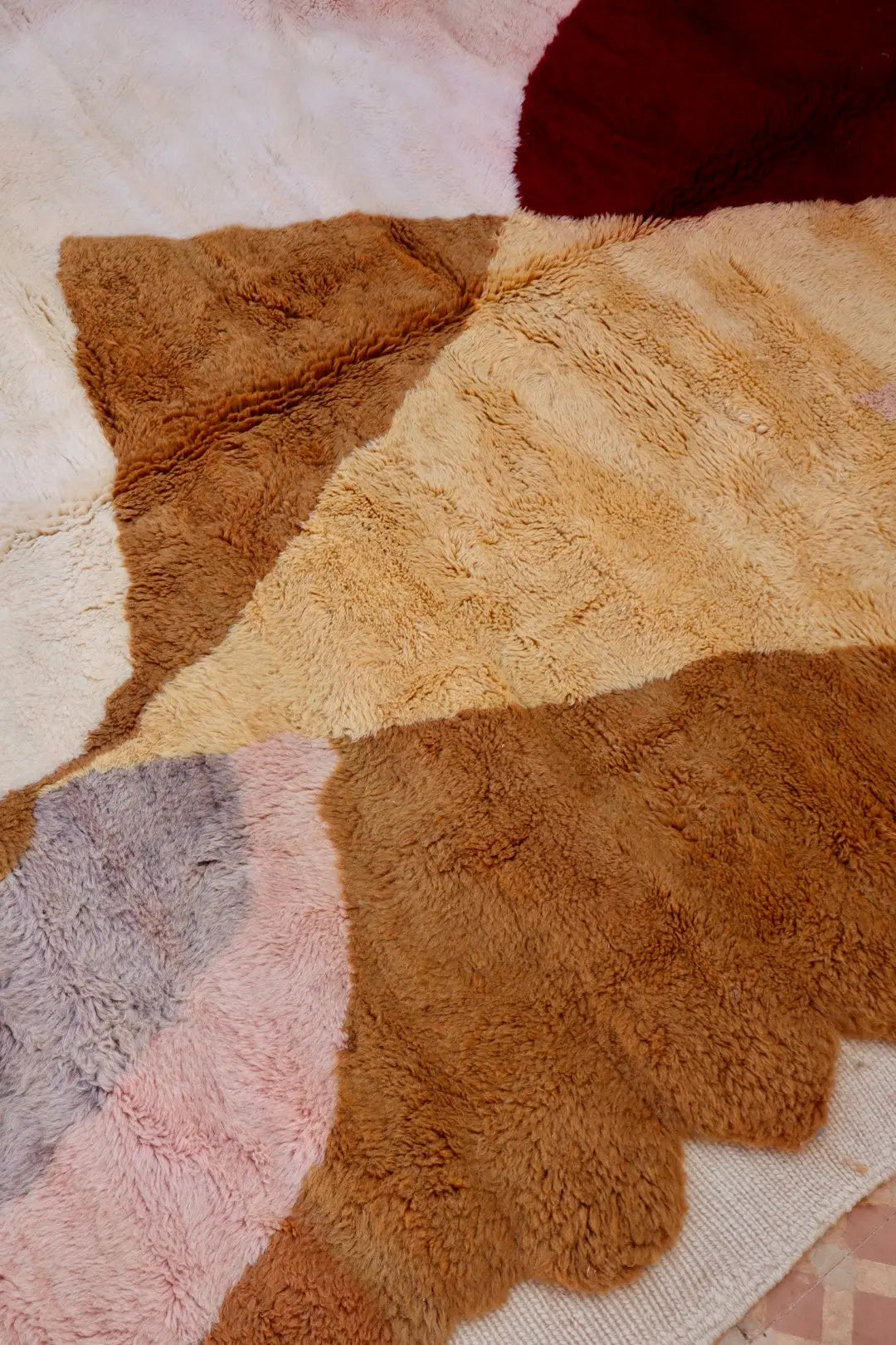 Tapis Berbère Mrirt Coloré Contemporain - 310 x 211 cm Néda