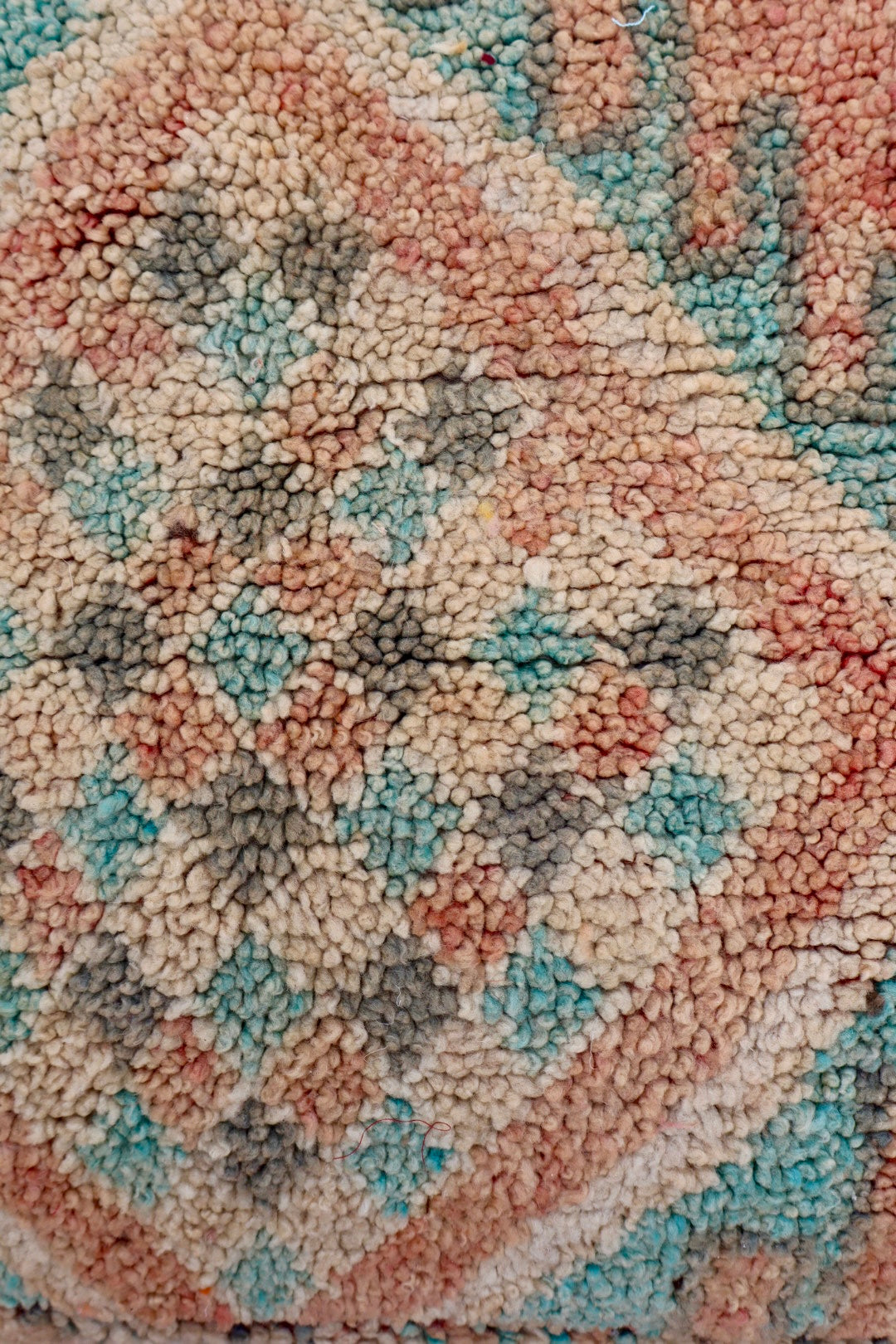 Pouf Berbère Coloré Boujad Bleach Néda