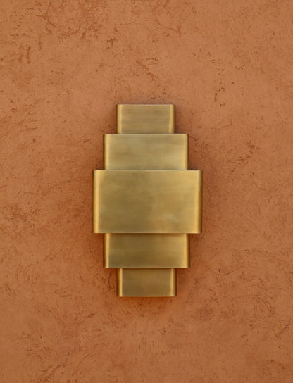 Brass wall lamp - "SOFIA