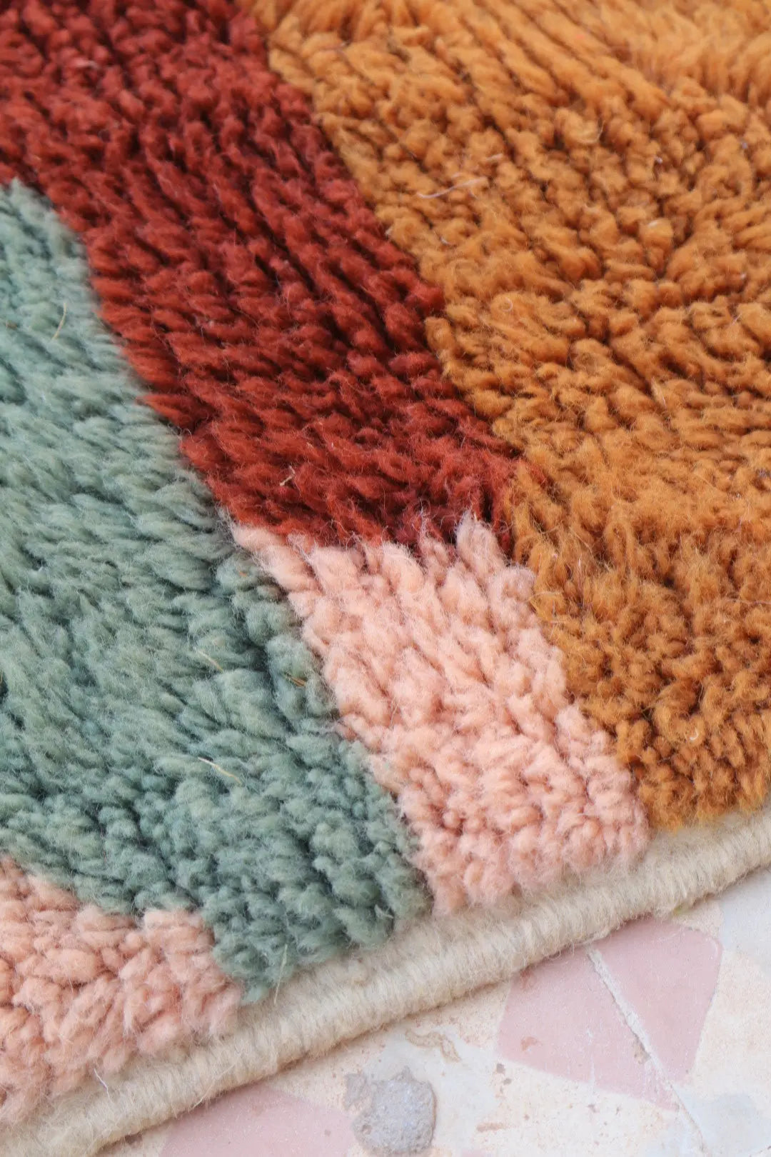 Tapis Berbère coloré « Indian Summer » - Les dessins de Néda - 260 x 150 cm Néda