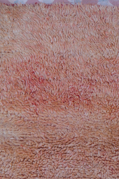 Alfombra Bereber Antigua Rosa Beige - 314 x 210 cm 