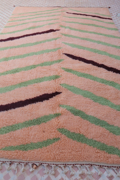 Alfombra bereber colorida « Tiger » - Los dibujos de Néda - Néda