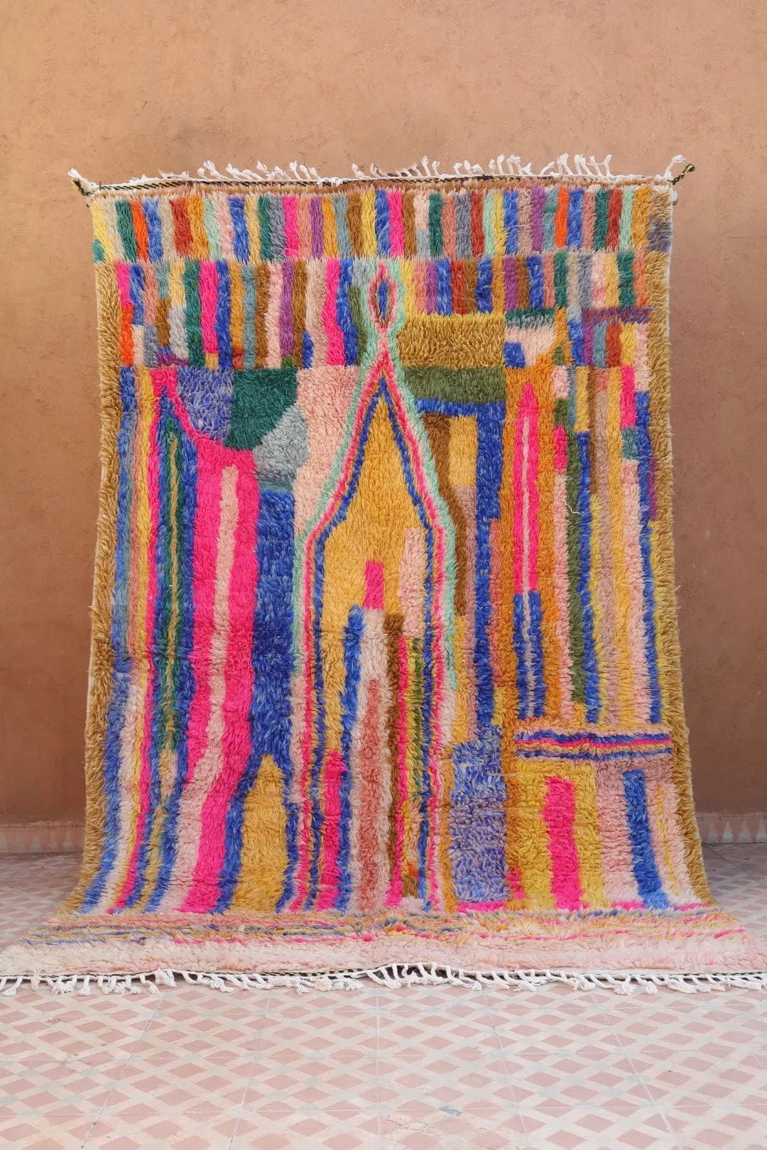 Tapis Berbère Azilal Multicolore - 256 x 170 cm Néda