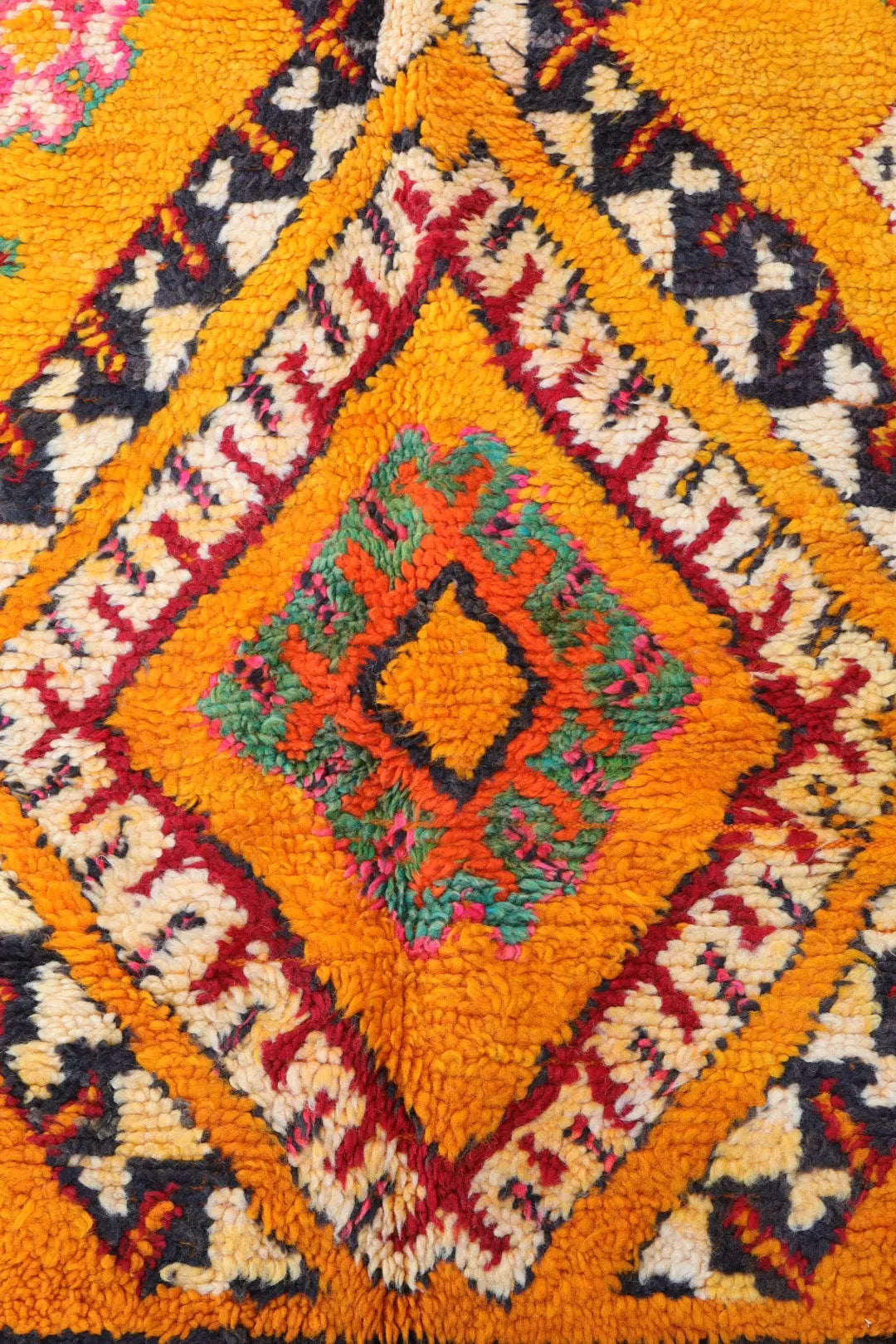 Tapis Berbère Boujaad Antique Orange et Rouge- 280 x 170 cm Néda