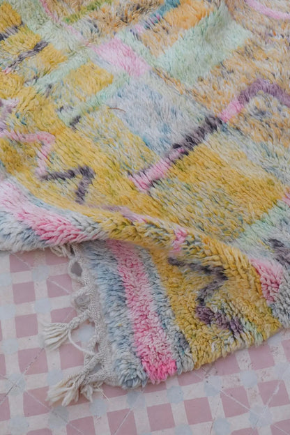 Tapis Berbère Coloré Béni Ouarain Qualité Supérieure - 249 x 169 cm Néda