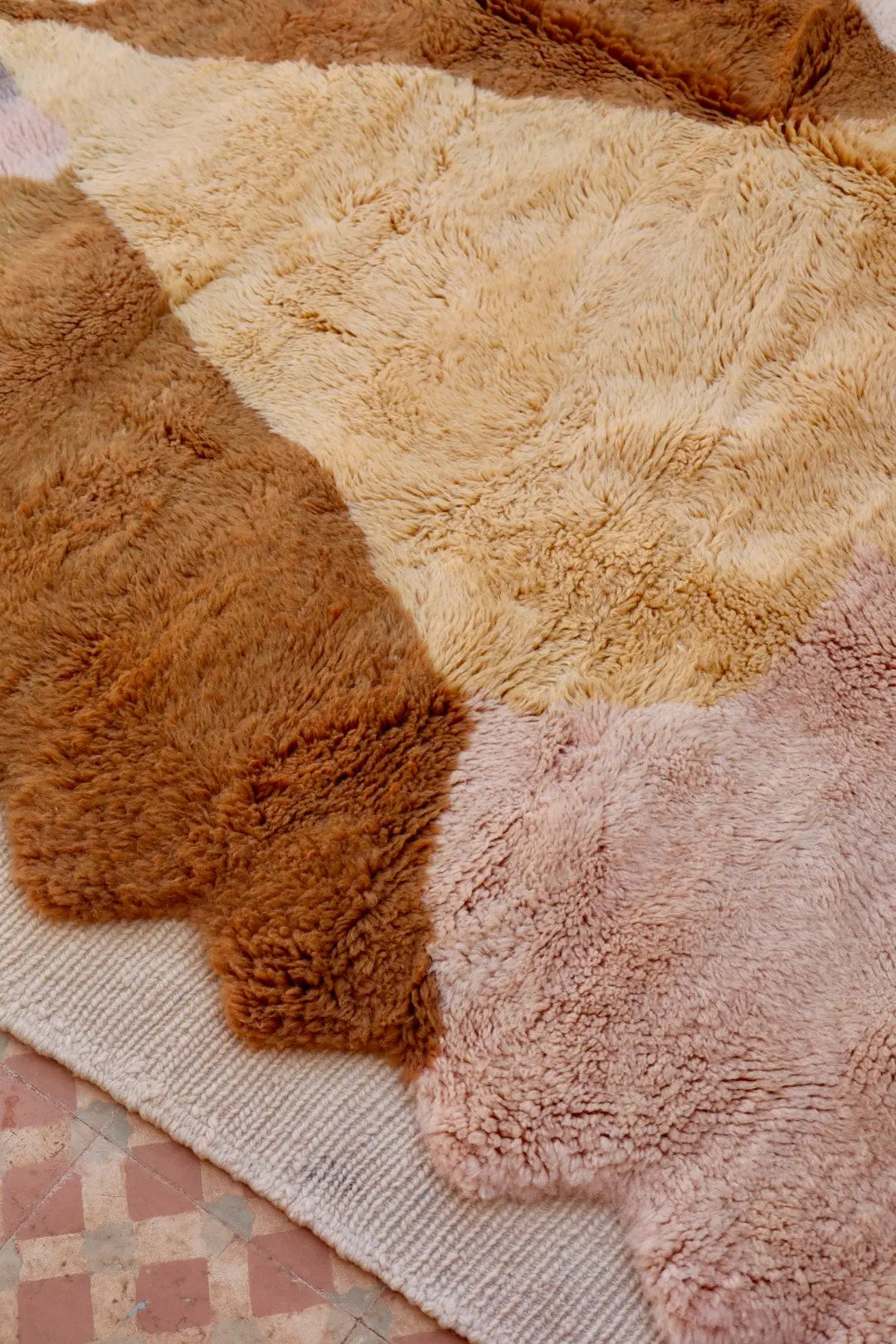 Tapis Berbère Mrirt Coloré Contemporain - 310 x 211 cm Néda