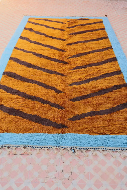 Tapis Berbère coloré «  Funky Tiger » - Les dessins de Néda - 284 x 155 cm Néda