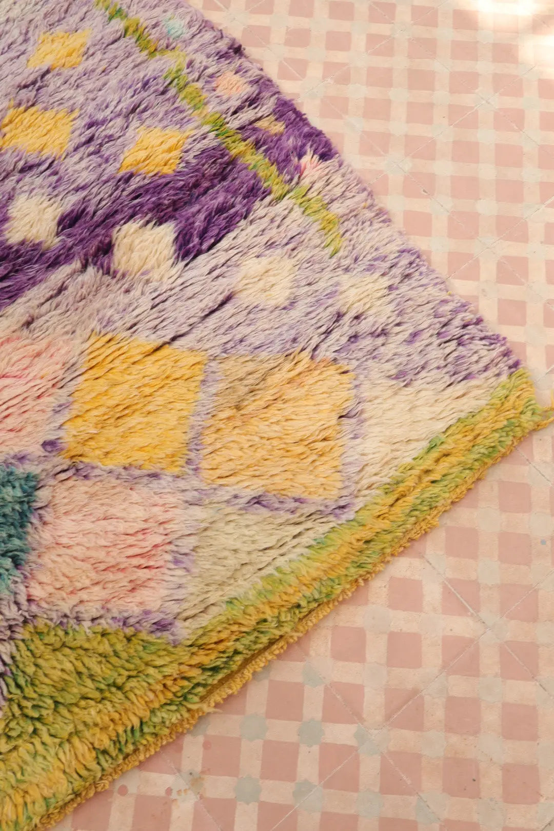 Tapis Berbère Coloré Béni Ouarain Qualité Supérieure - 259 x 176 cm Néda