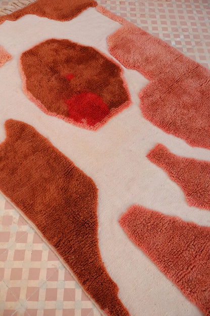 Tapis Berbère coloré « Breakfast Please » - Les dessins de Néda - 260 x 150 cm Néda