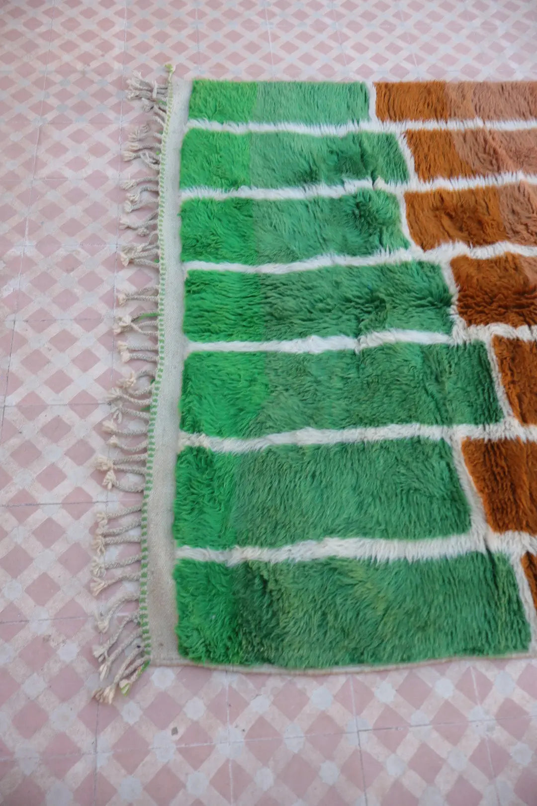 Tapis Berbère Coloré Géométrique Multicolore Qualité Supérieure - 247 x 145 cm Néda