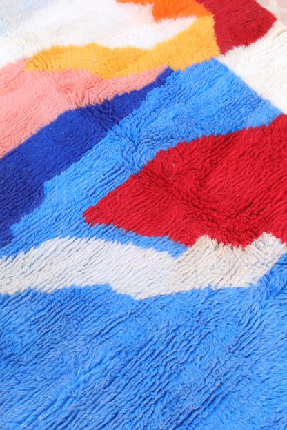 Tapis Berbère Coloré Contemporain Qualité Supérieure - 250 x 154 cm Néda