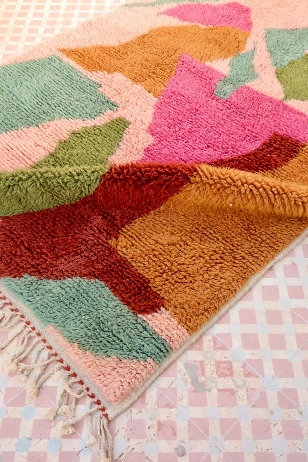 Tapis Berbère coloré « Indian Summer » - Les dessins de Néda - 260 x 150 cm Néda