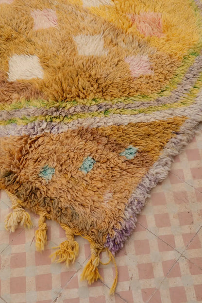 Tapis Berbère Coloré Béni Ouarain Qualité Supérieure - 259 x 176 cm Néda