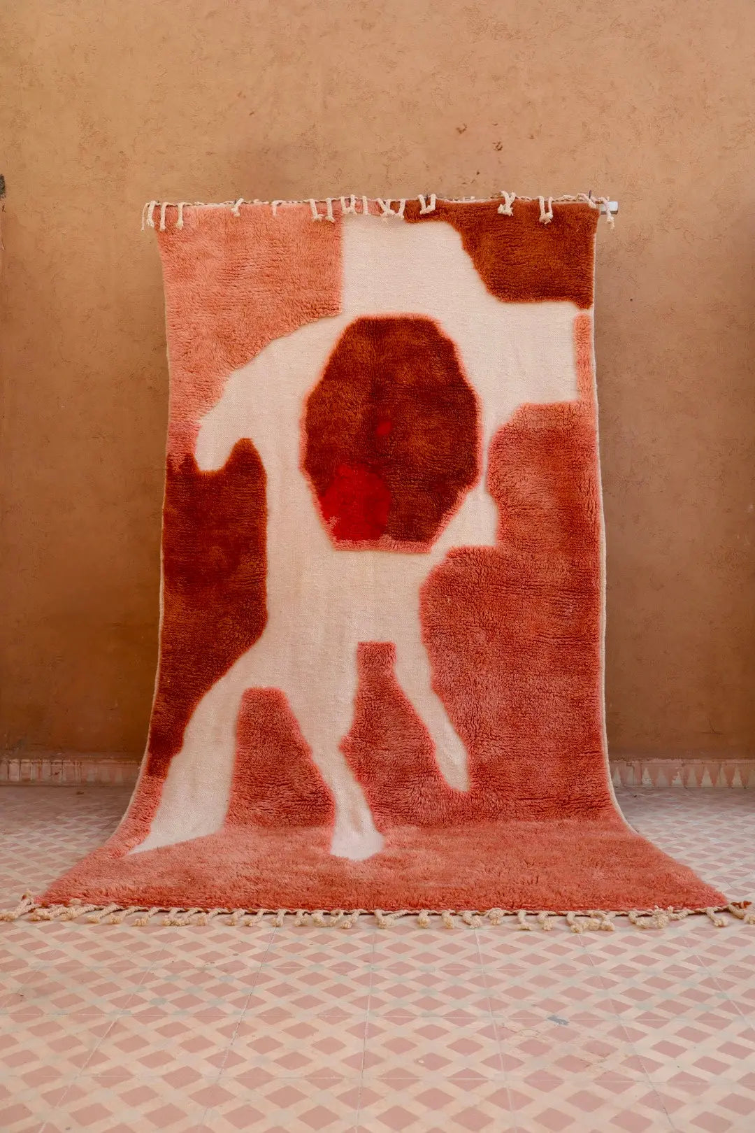 Tapis Berbère coloré « Breakfast Please » - Les dessins de Néda - 260 x 150 cm Néda