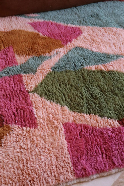 Tapis Berbère coloré « Indian Summer » - Les dessins de Néda - 260 x 150 cm Néda