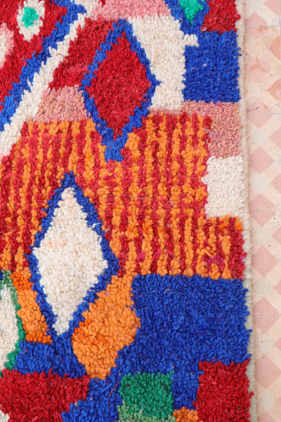 Tapis Berbère Boujad Multicolore  - 201 × 133 cm Néda