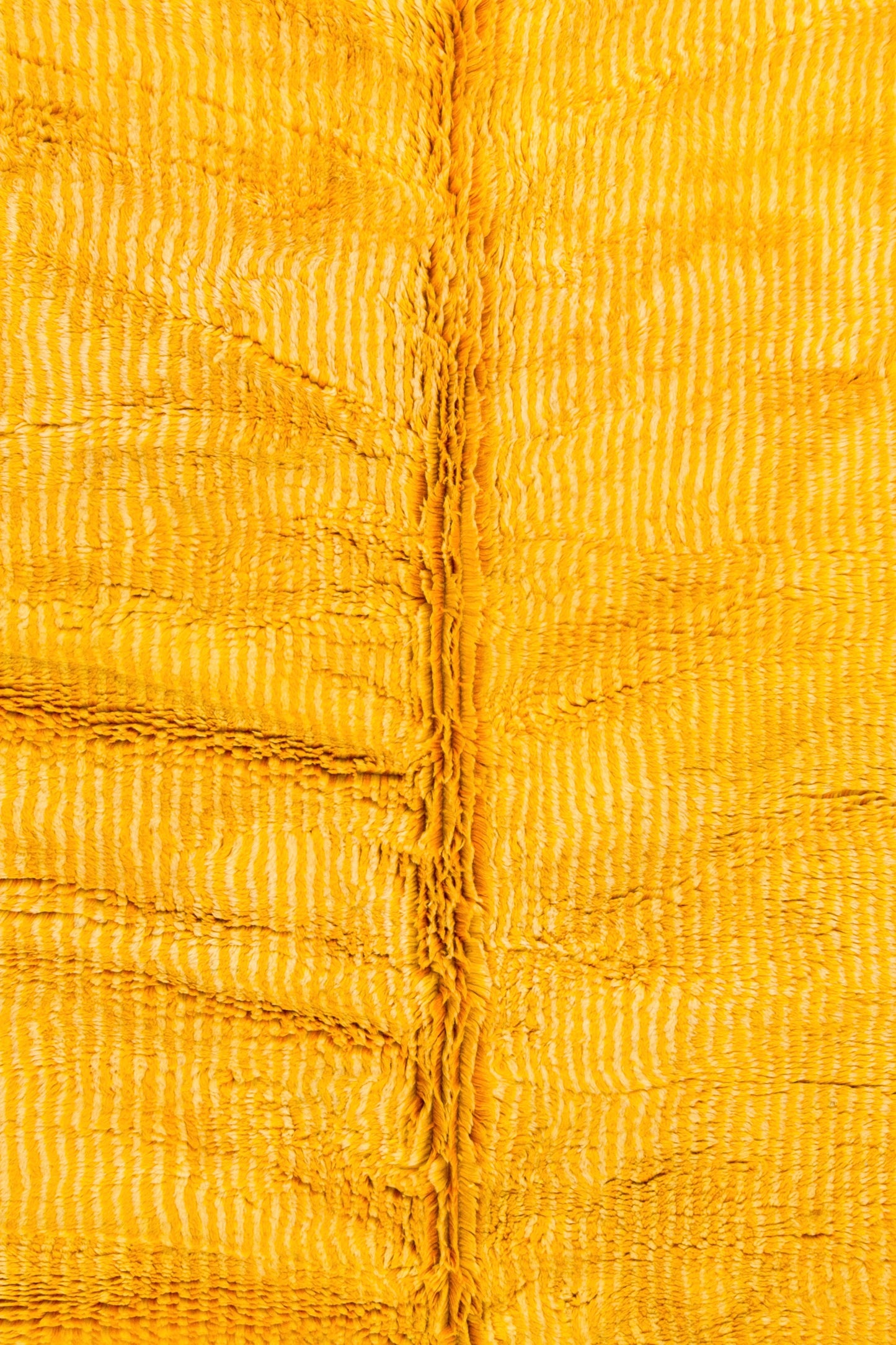 Tappeto berbero Mrirt Colorato Giallo Oro - 298 x 196 cm