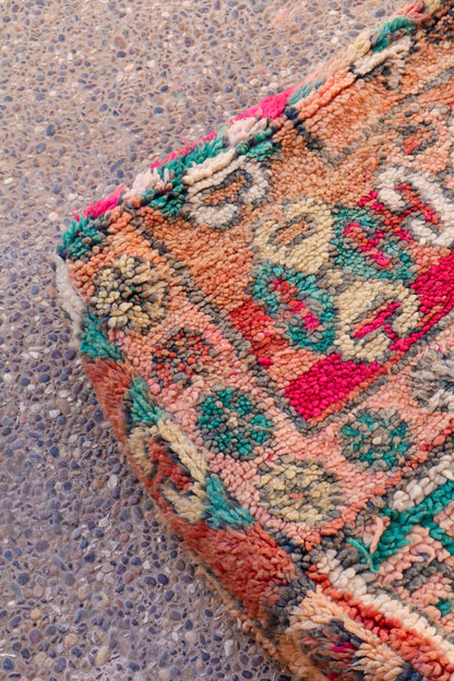 Berber pouffe Boujad Colored