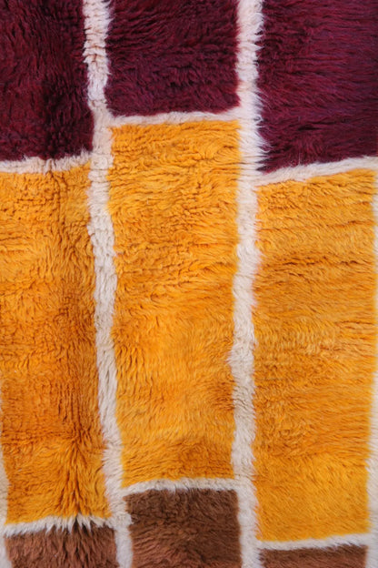 Tapis Berbère Coloré Géométrique Multicolore Qualité Supérieure - 247 x 145 cm Néda