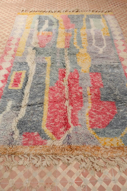 Tapis Berbère Coloré Béni Ouarain Qualité Supérieure - 247 x 163 Néda
