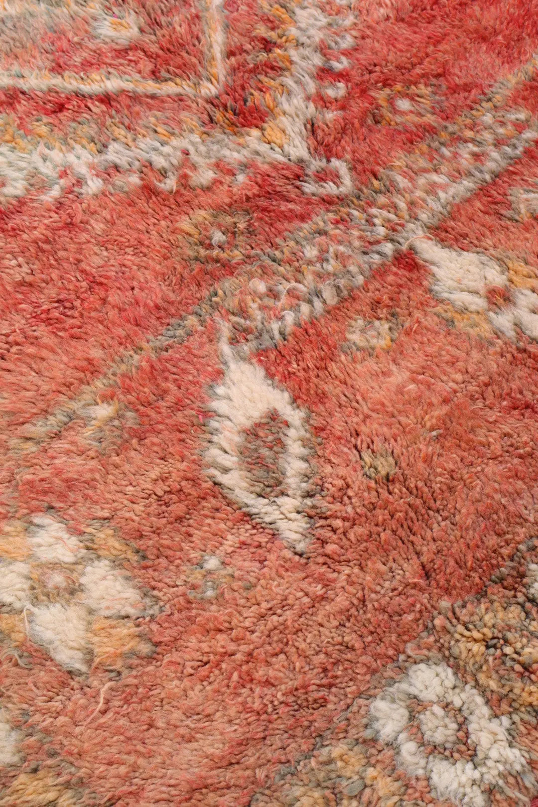 Alfombra Bereber Antigua Terracota Boujaad - 253 x 174 cm Néda