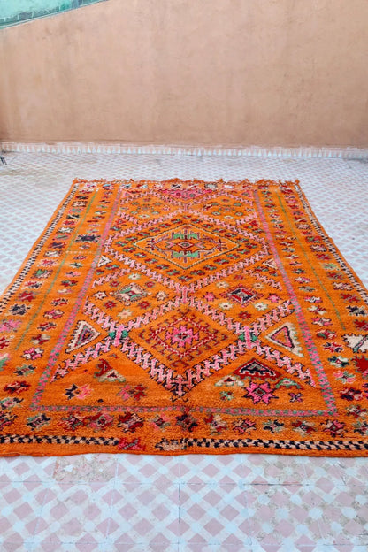 Tapis Berbère Boujaad Antique Orange - 295 x 190 cm Néda