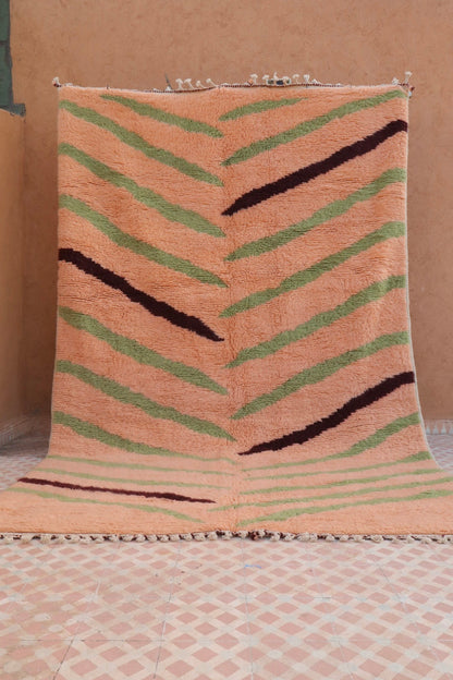Alfombra bereber colorida « Tiger » - Los dibujos de Néda - Néda