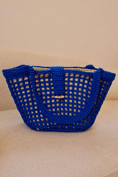 Colorful Handmade Wicker and Nylon Baskets - SOLEDAD (several colors available)