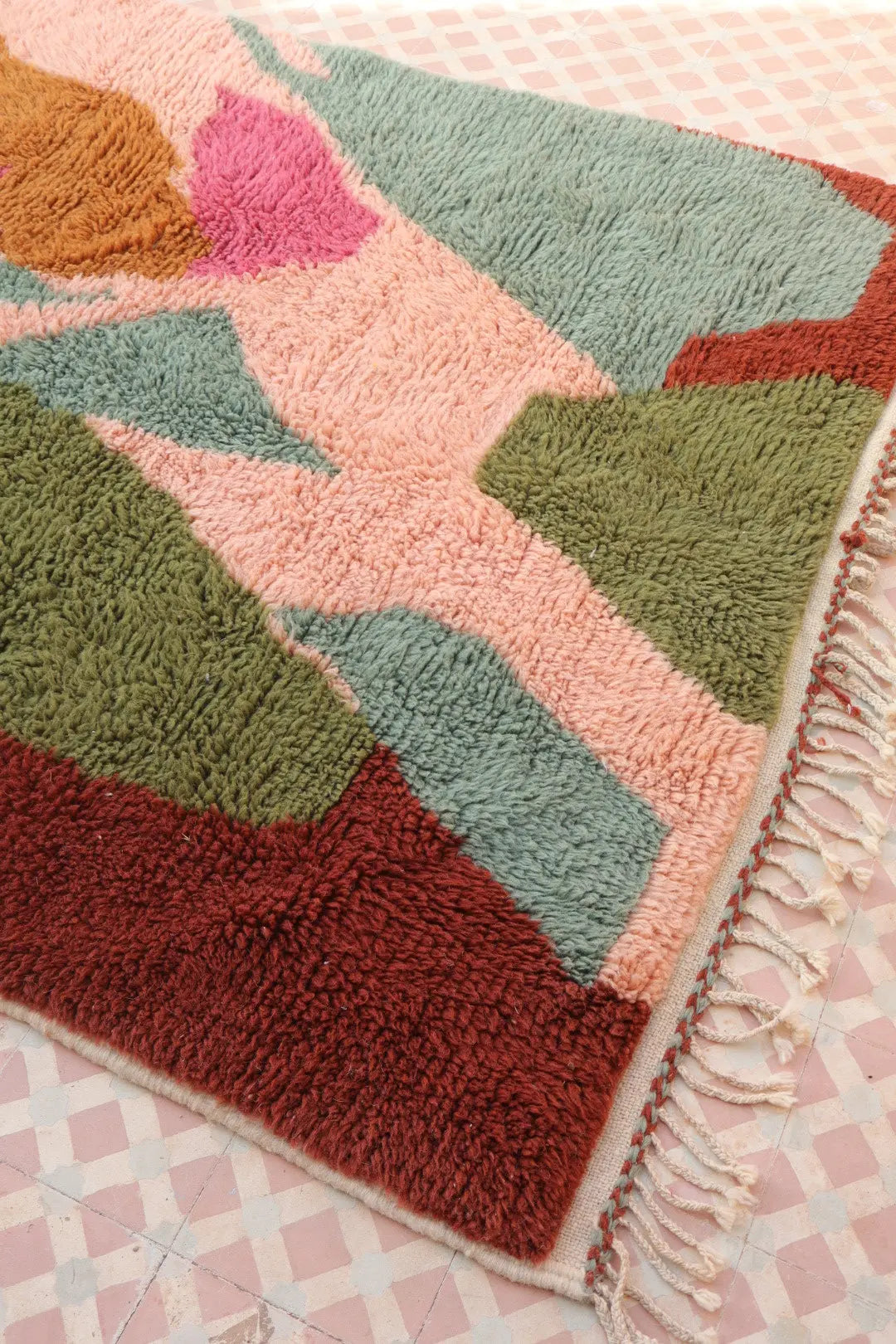 Tapis Berbère coloré « Indian Summer » - Les dessins de Néda - 260 x 150 cm Néda