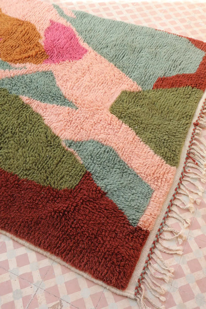 Tapis Berbère coloré « Indian Summer » - Les dessins de Néda - 260 x 150 cm Néda