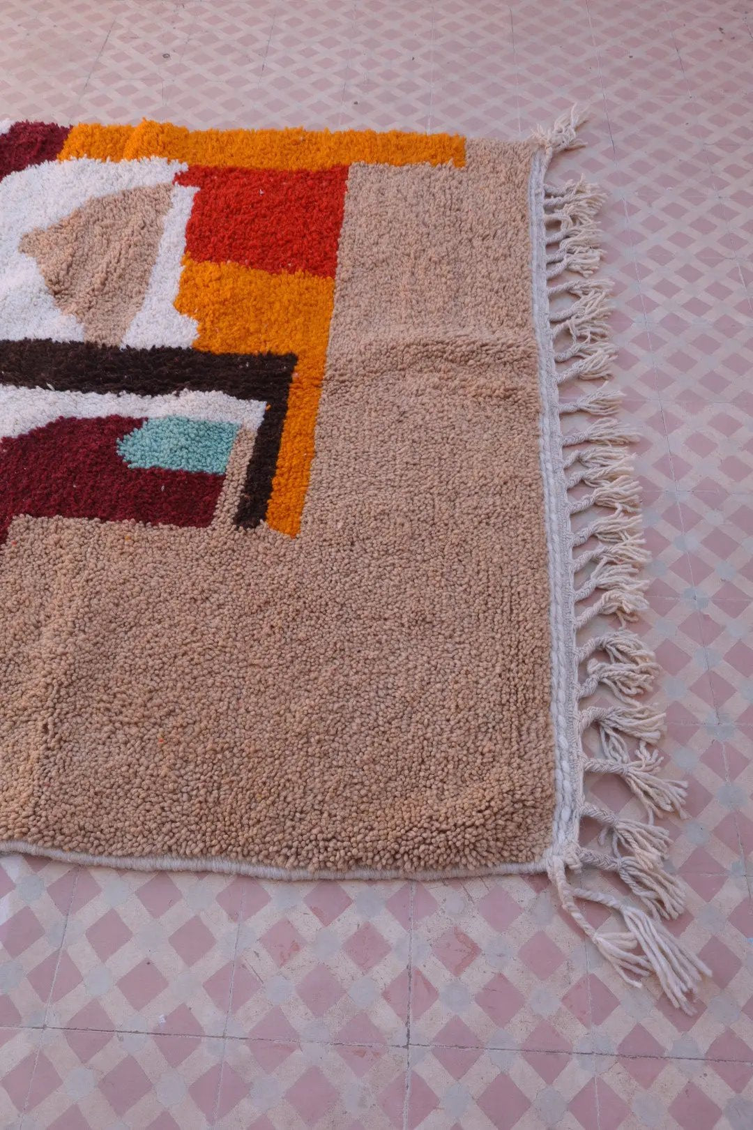 Tapis Berbère coloré « Island » - Les dessins de Néda - 253 x 159 cm Néda