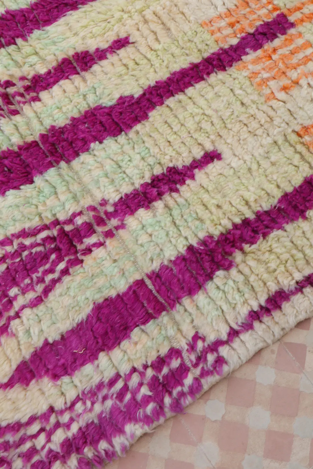 Tapis Berbère Boujad Coloré  - 233 × 152 cm Néda