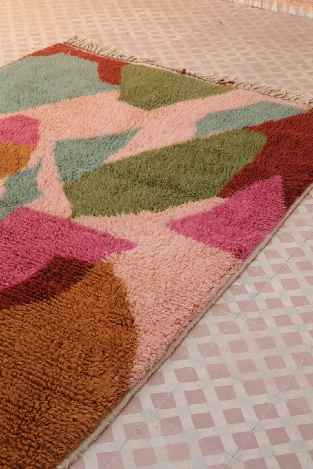 Tapis Berbère coloré « Indian Summer » - Les dessins de Néda - 260 x 150 cm Néda