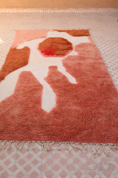 Tapis Berbère coloré « Breakfast Please » - Les dessins de Néda - 260 x 150 cm Néda