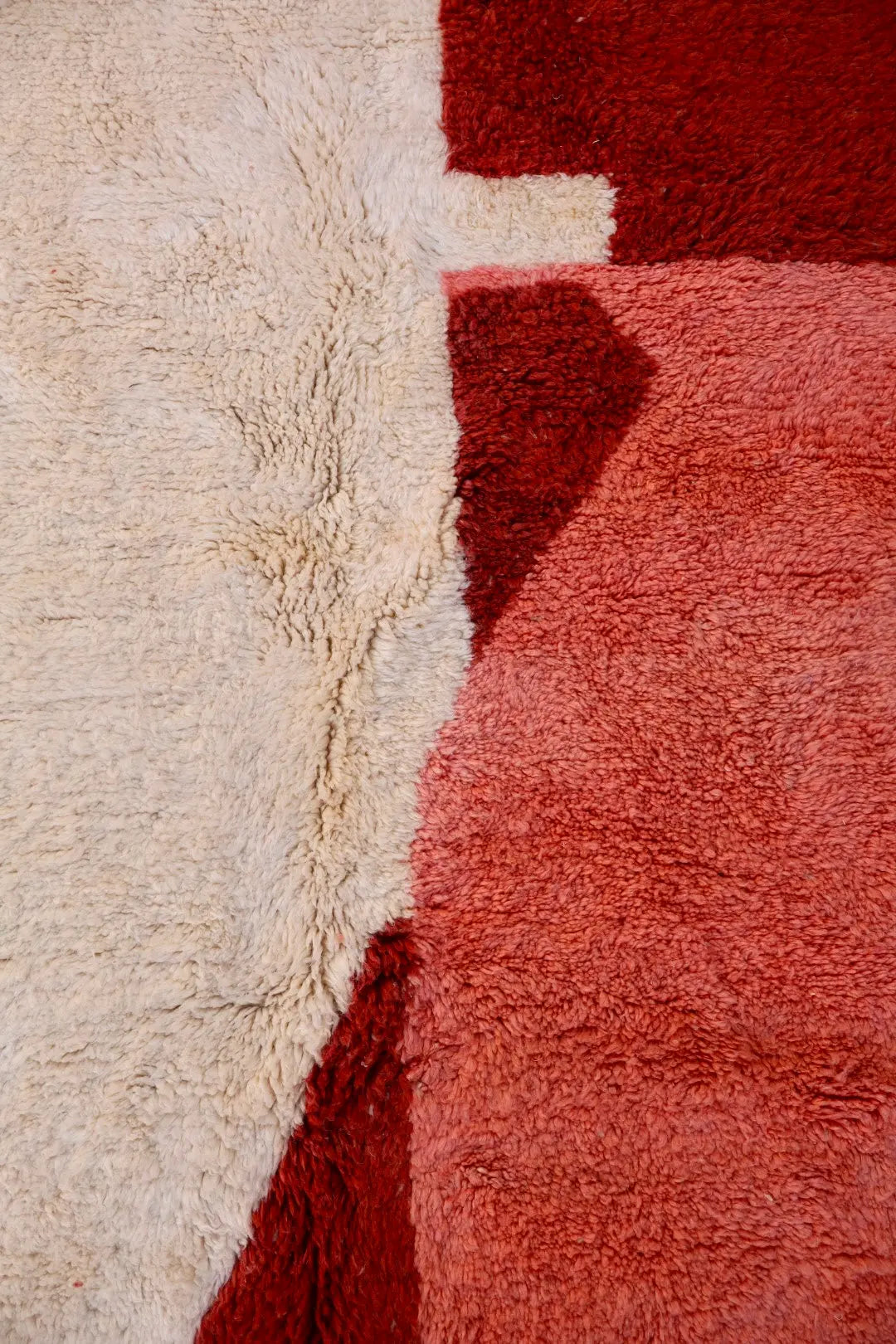 Tapis Berbère Coloré Contemporain Marron & Rose Qualité Supérieure - 260 x 155 cm Néda